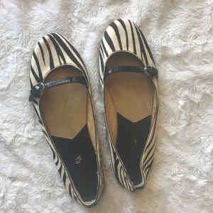Michael Kors Zebra flats
